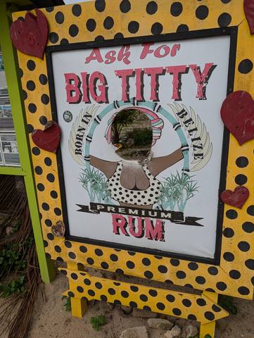 Big Titty Rum Bar — our photo