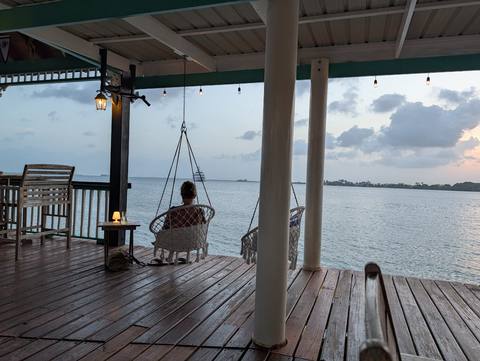 Placencia Yacht Club — our photo