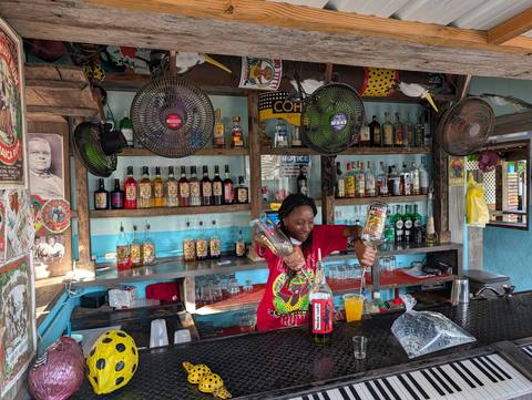 Big Titty Rum Bar — our photo