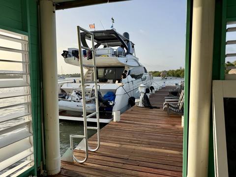 Placencia Yacht Club — our photo