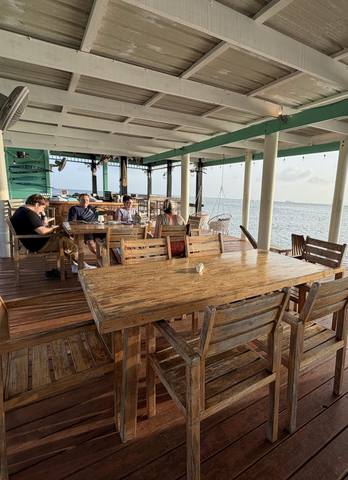 Placencia Yacht Club — our photo