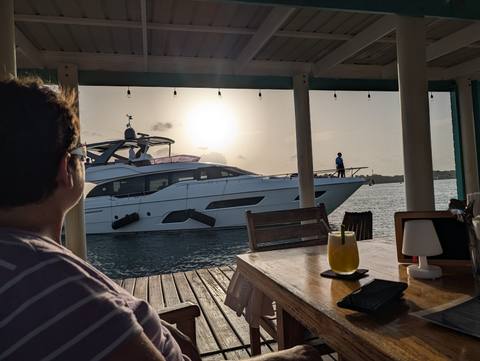 Placencia Yacht Club — our photo