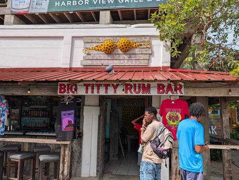 Big Titty Rum Bar — our photo