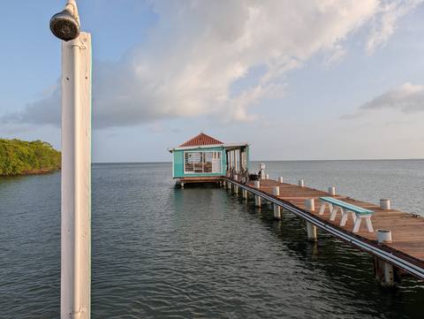 Placencia Yacht Club — our photo